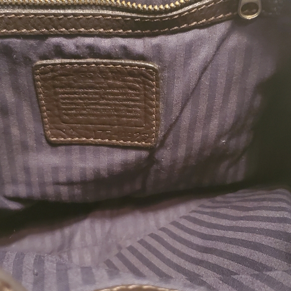 Vintage COACH Leather "Bucket Bag" - Picture 5 of 8